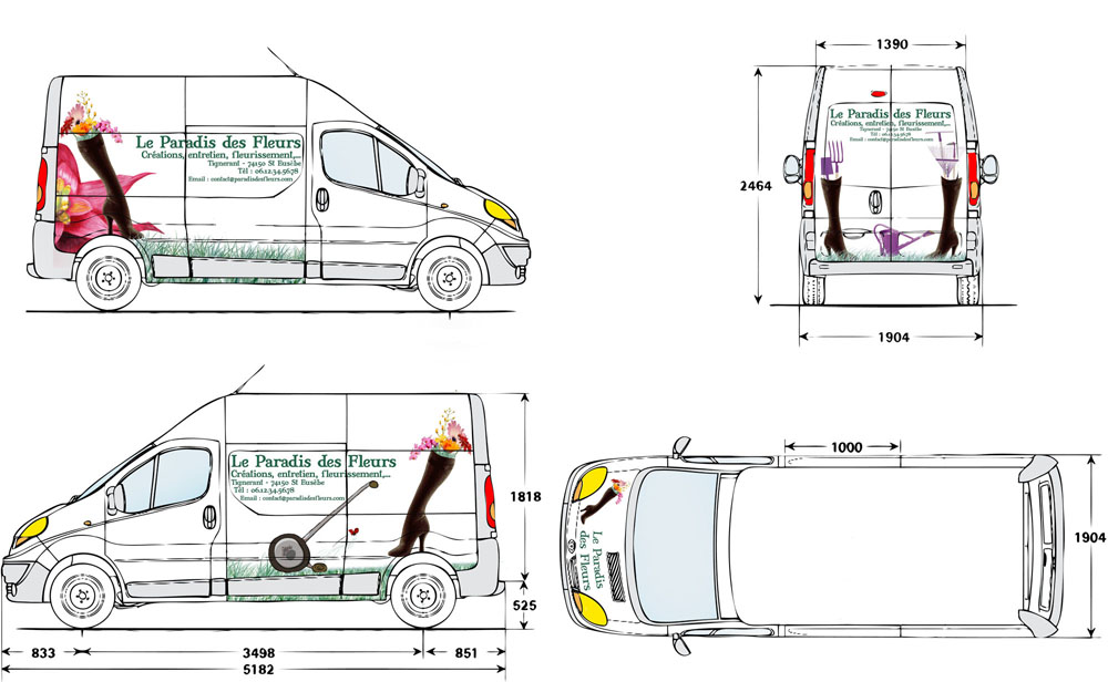 habillage vehicule